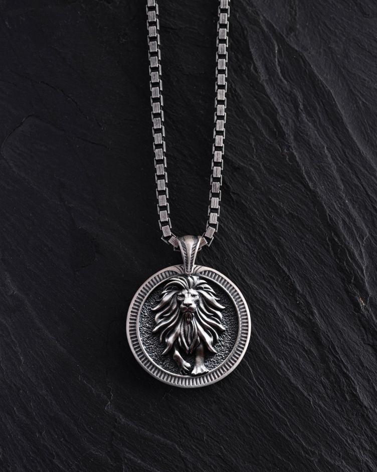 Anhänger Sternzeichen - LÖWE in Sterlingsilber