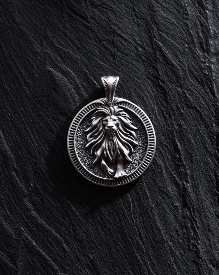Anhänger Sternzeichen - LÖWE in Sterlingsilber 2