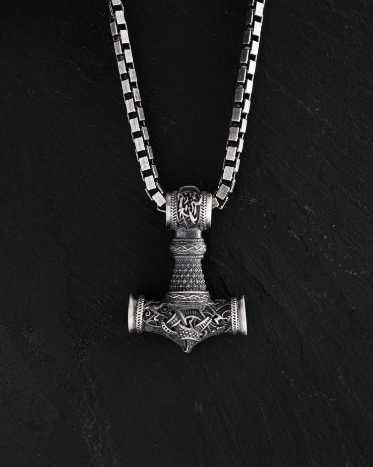 Anhänger - Thors Hammer THORAX in Sterlingsilber