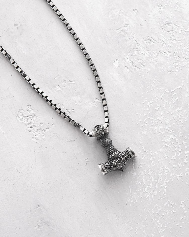 Anhänger - Thors Hammer THORAX in Sterlingsilber 7
