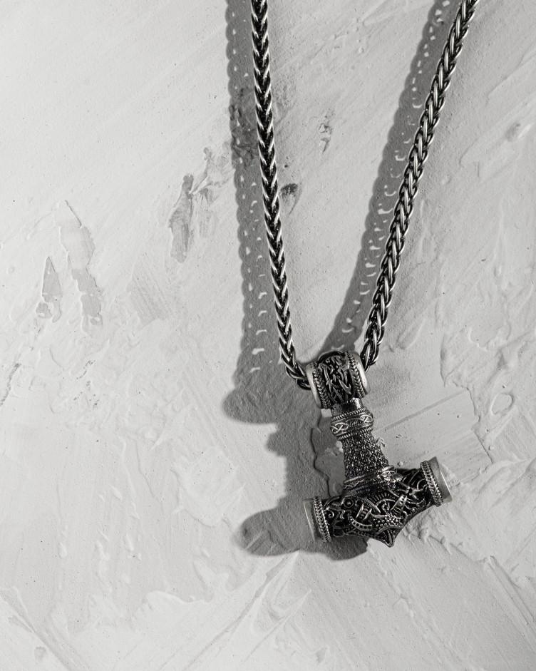 Anhänger - Thors Hammer THORAX in Sterlingsilber 4