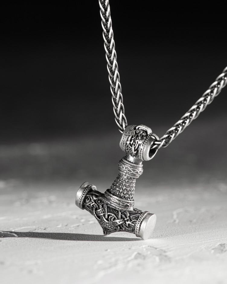 Anhänger - Thors Hammer THORAX in Sterlingsilber 5
