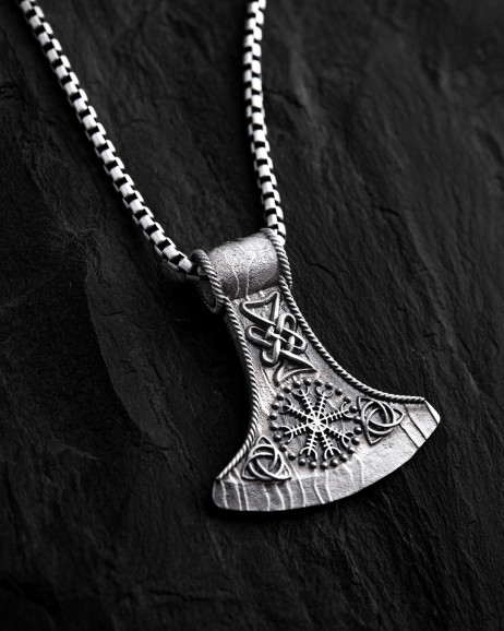 Anhänger HELMET of TERROR in Sterlingsilber