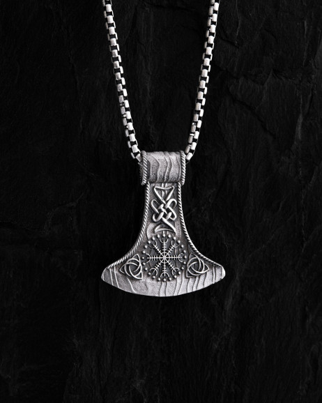 Anhänger HELMET of TERROR in Sterlingsilber 3