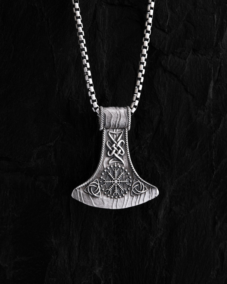 Anhänger HELMET of TERROR in Sterlingsilber 3