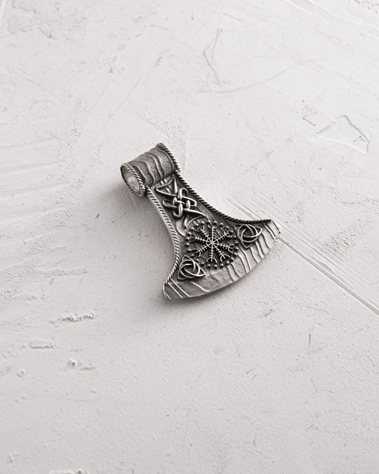 Anhänger HELMET of TERROR in Sterlingsilber 4