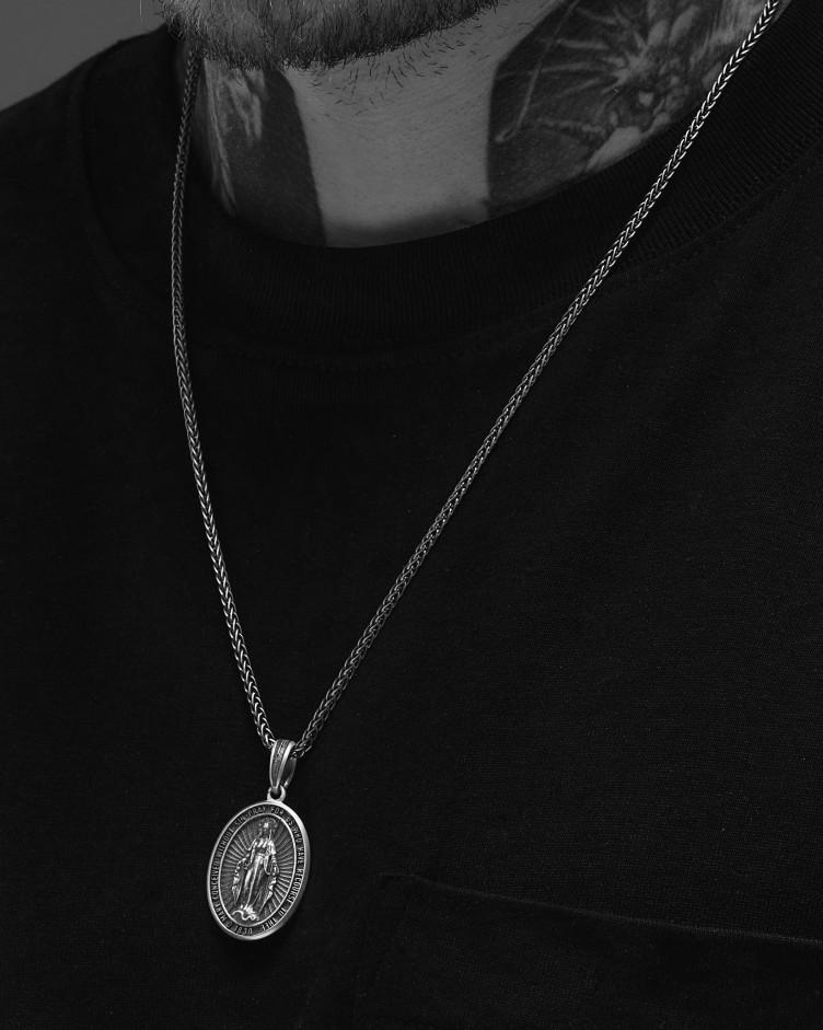 Anhänger JUNGFRAU MARIA in Sterlingsilber 6