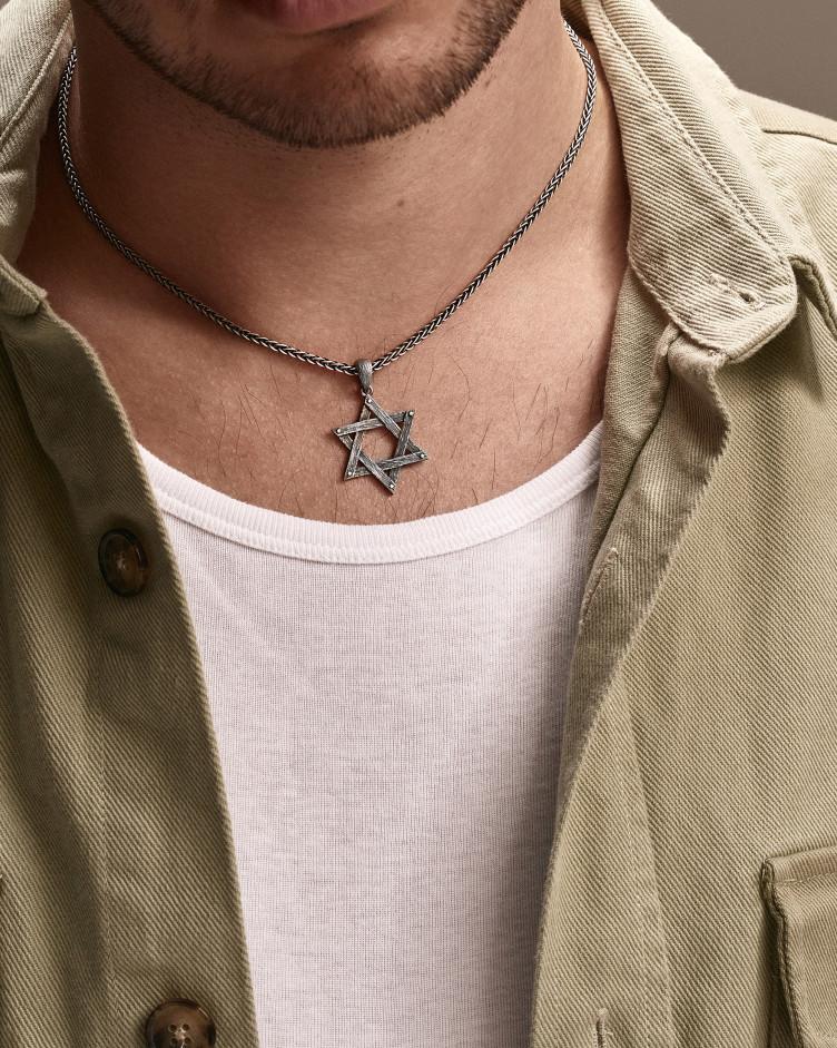 Anhänger MAGEN DAVID in Sterlingsilber 6