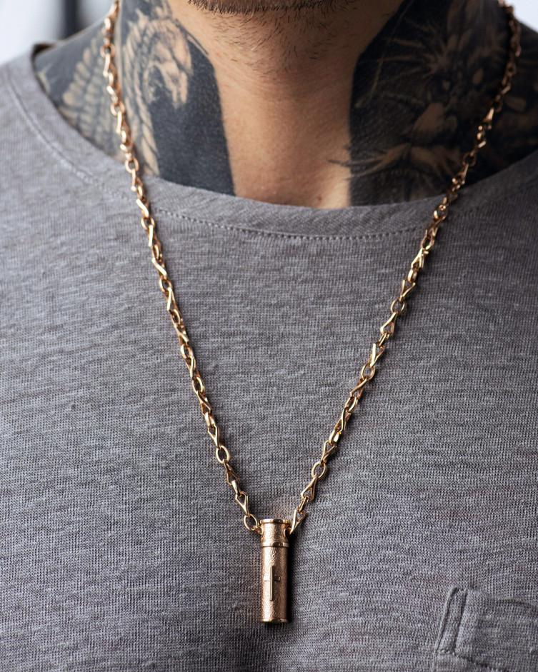 Anhänger RELIQUIE MIT DEM KREUZ aus Rotgold 3