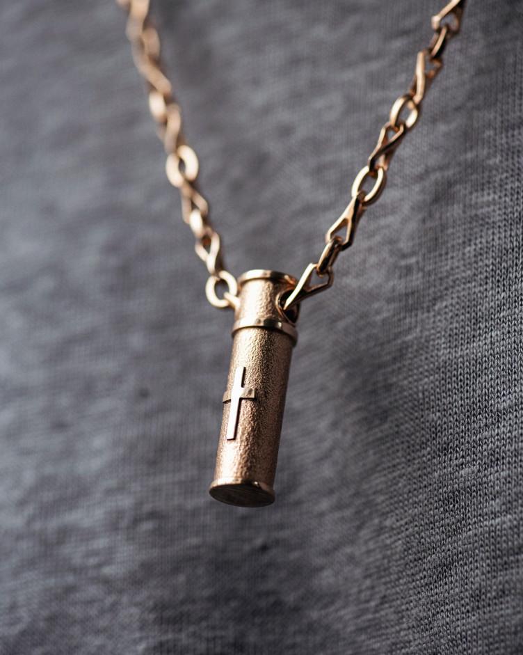 Anhänger RELIQUIE MIT DEM KREUZ aus Rotgold 5