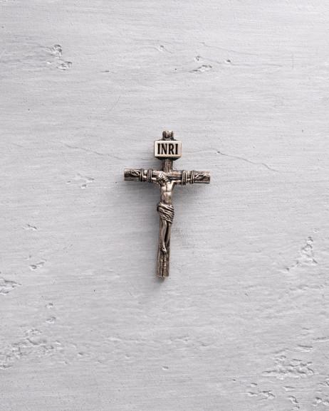 Kreuz aus Weißgold KREUZIGUNG VON JESUS CHRISTUS S