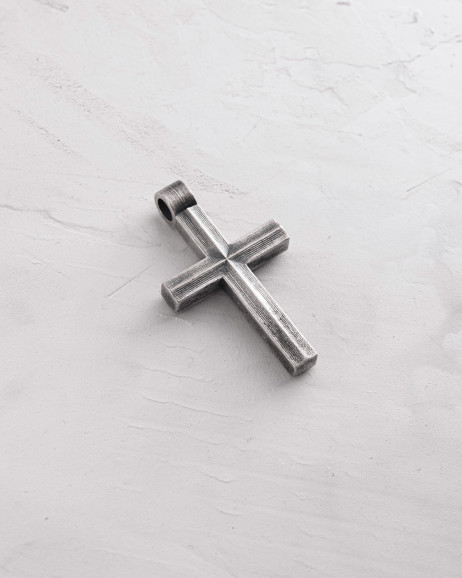 Kreuz VERUM in Sterlingsilber 16
