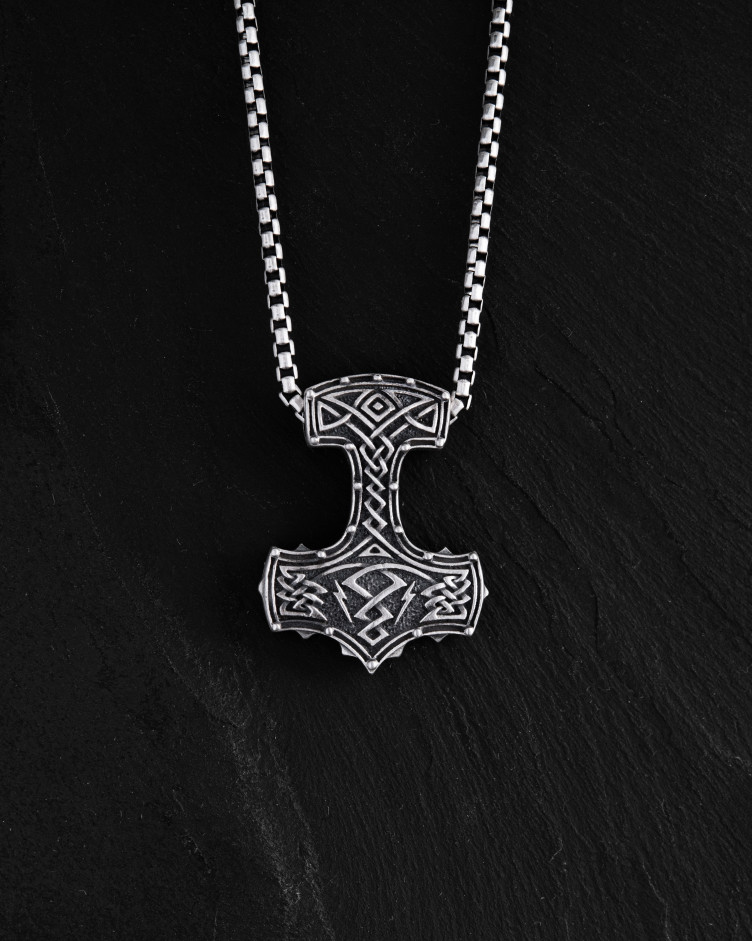 Anhänger MJOLNIR in Sterlingsilber
