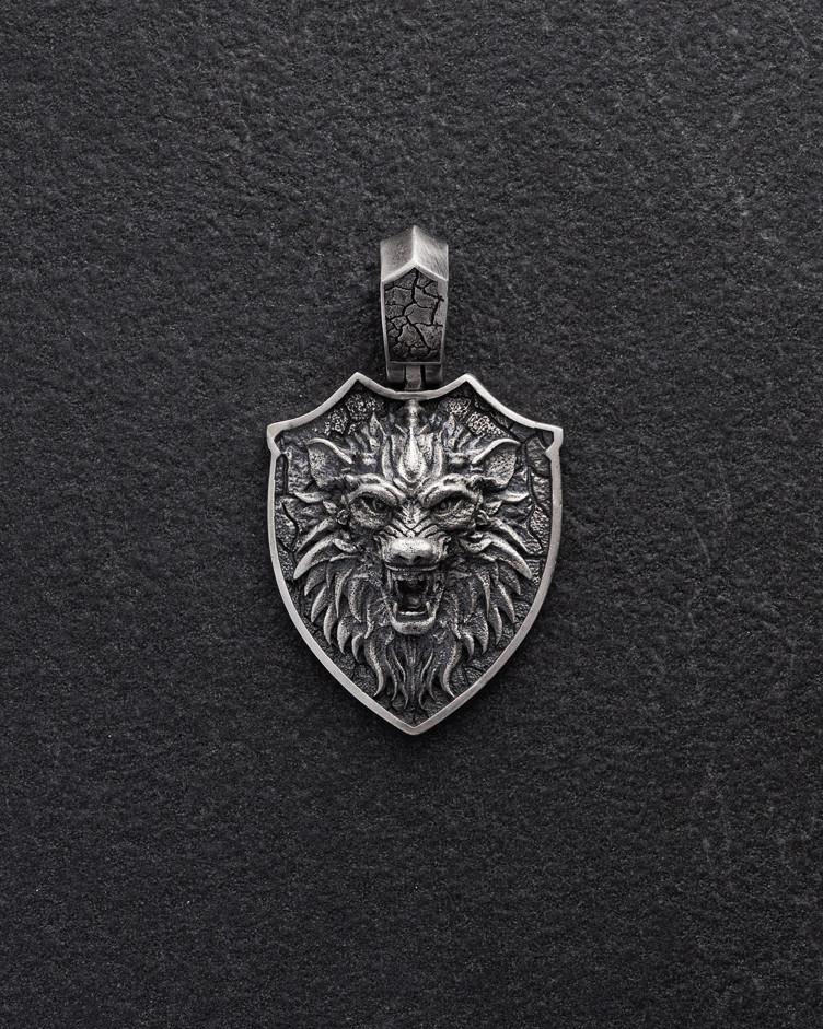 Anhänger WERWOLF in Sterlingsilber 3