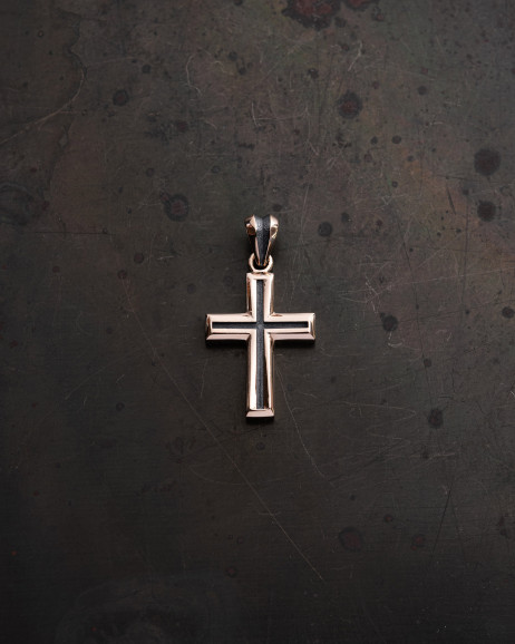 Kreuz GESEGNET aus Rotgold 3