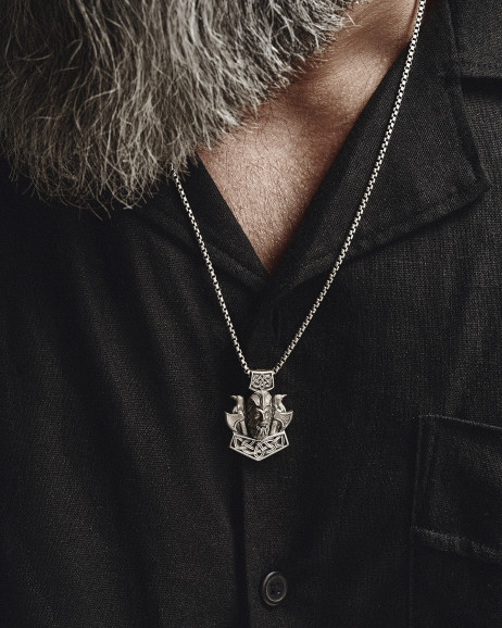Anhänger WIKINGERKRIEGER in Sterlingsilber 2