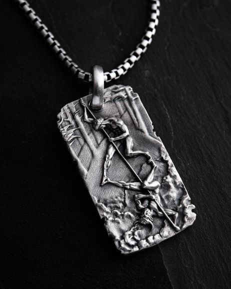 Anhänger BOXE OMBRA in Sterlingsilber 5