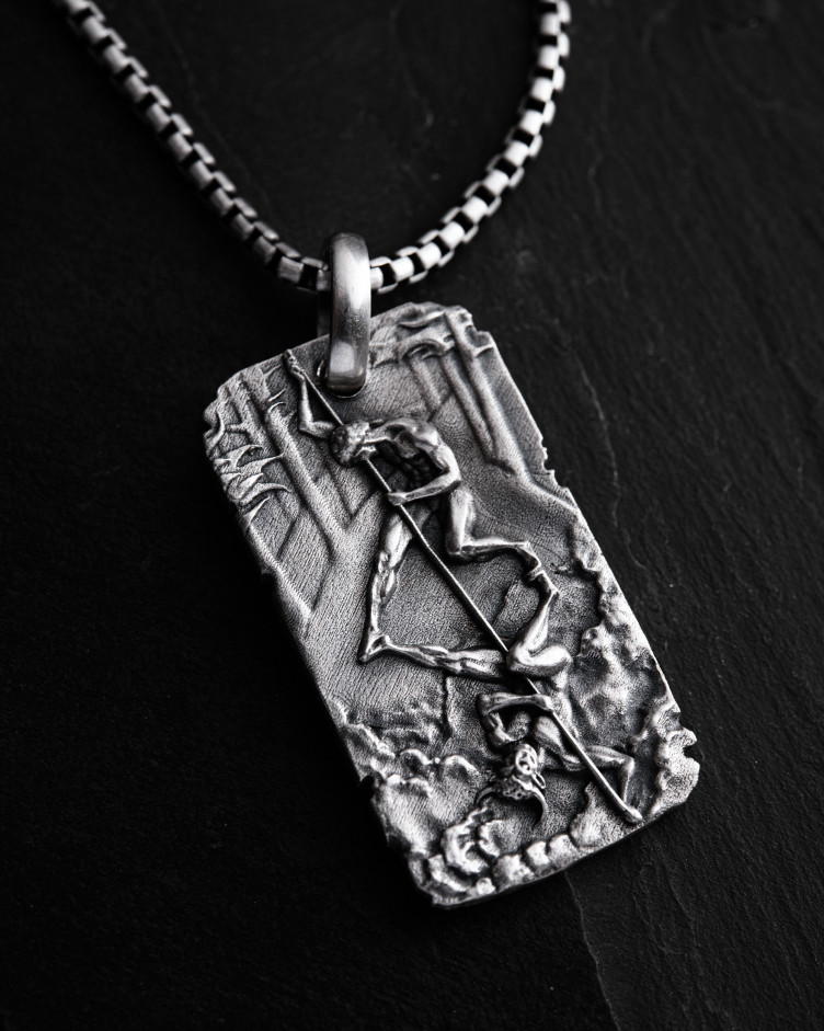 Anhänger BOXE OMBRA in Sterlingsilber 5