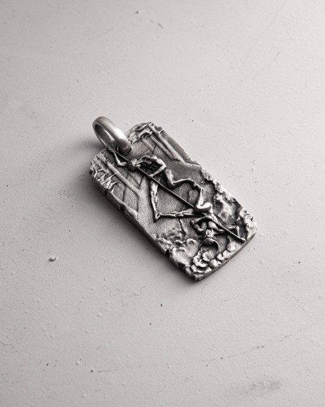 Anhänger BOXE OMBRA in Sterlingsilber 6