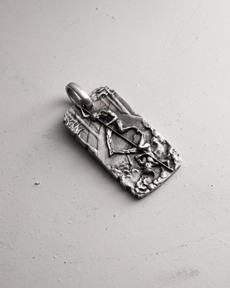 Anhänger BOXE OMBRA in Sterlingsilber 6