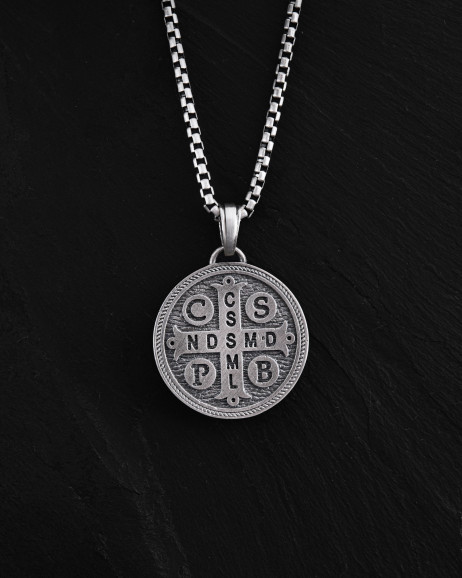 Anhänger SANCTUS BENEDICTUS in Sterlingsilber 3