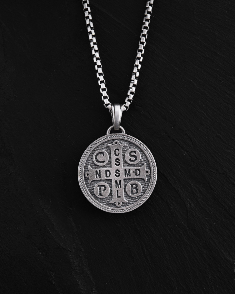Anhänger SANCTUS BENEDICTUS in Sterlingsilber 4