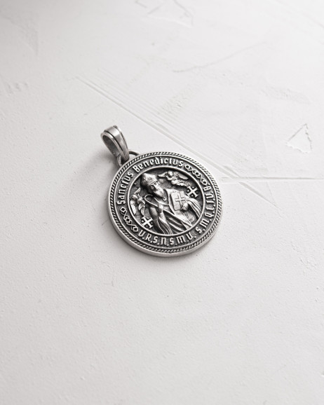 Anhänger SANCTUS BENEDICTUS in Sterlingsilber 4