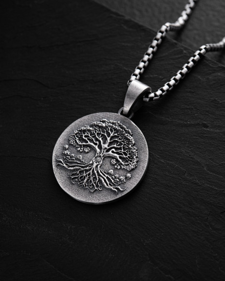 Anhänger WELTBAUM DES LEBENS in Sterlingsilber 5