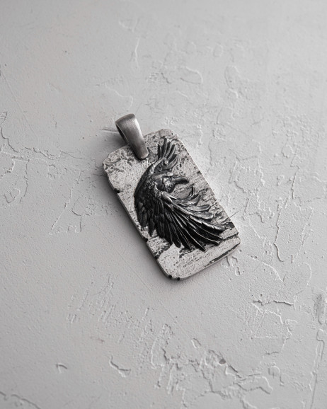 Anhänger RABE in Sterlingsilber 4