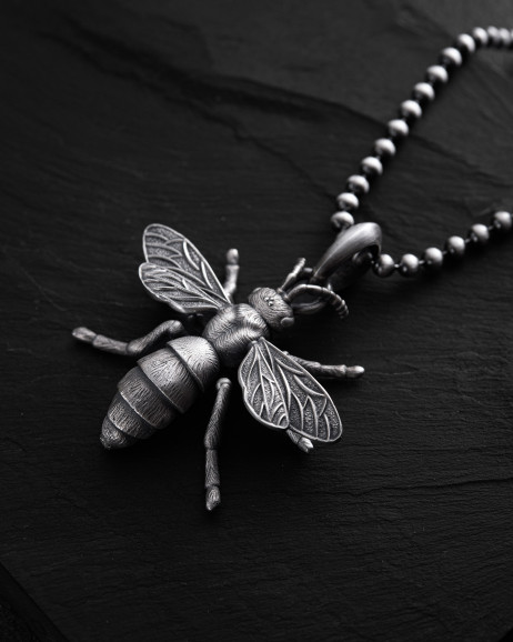 Anhänger BIENE in Sterlingsilber