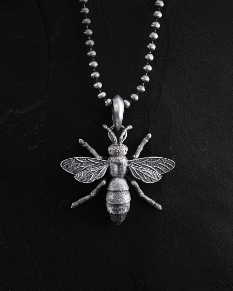 Anhänger BIENE in Sterlingsilber 3