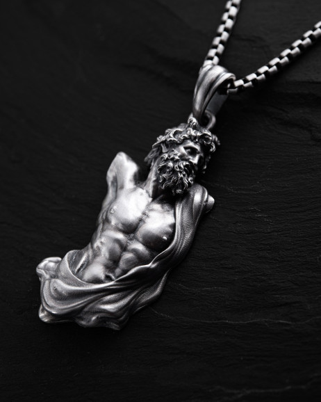 Anhänger ZEUS in Sterlingsilber