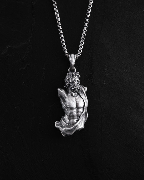 Anhänger ZEUS in Sterlingsilber 3