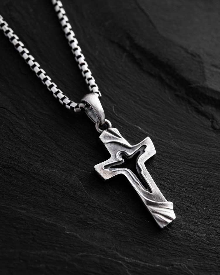 Kreuz FRESLER in Sterlingsilber