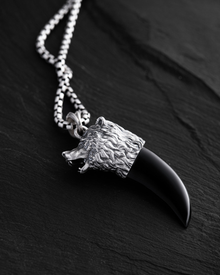 Anhänger BÄRENKLAUE in Sterlingsilber
