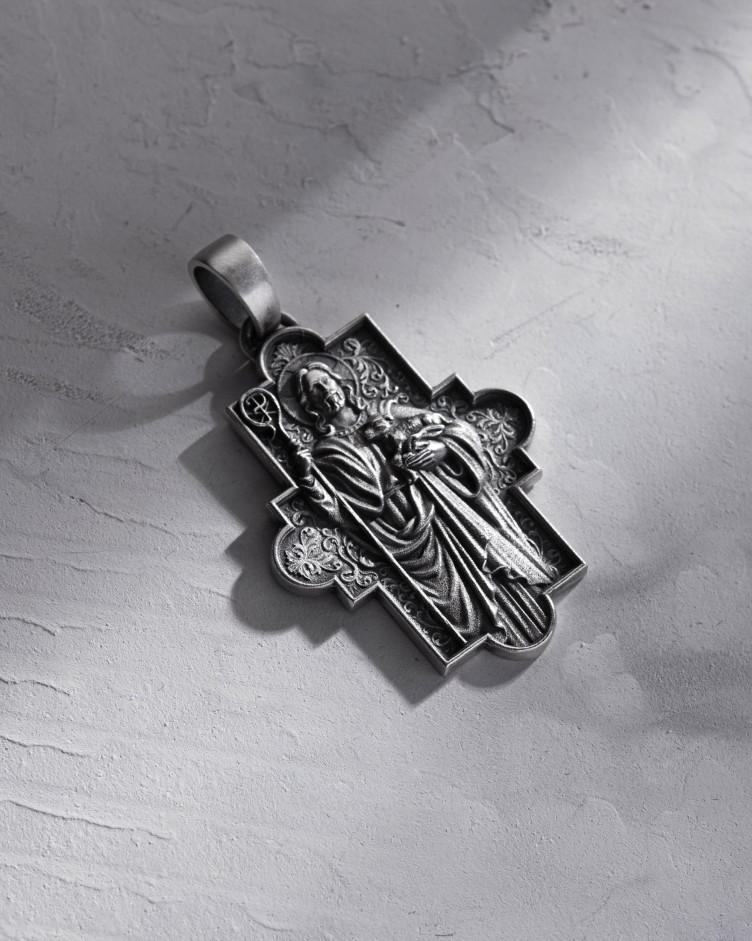 Anhänger JESUS und ZEPTER in Sterlingsilber 4