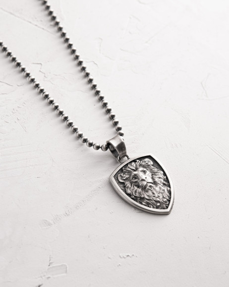 Anhänger DIE WEISHEIT DES LÖWEN in Sterlingsilber 4