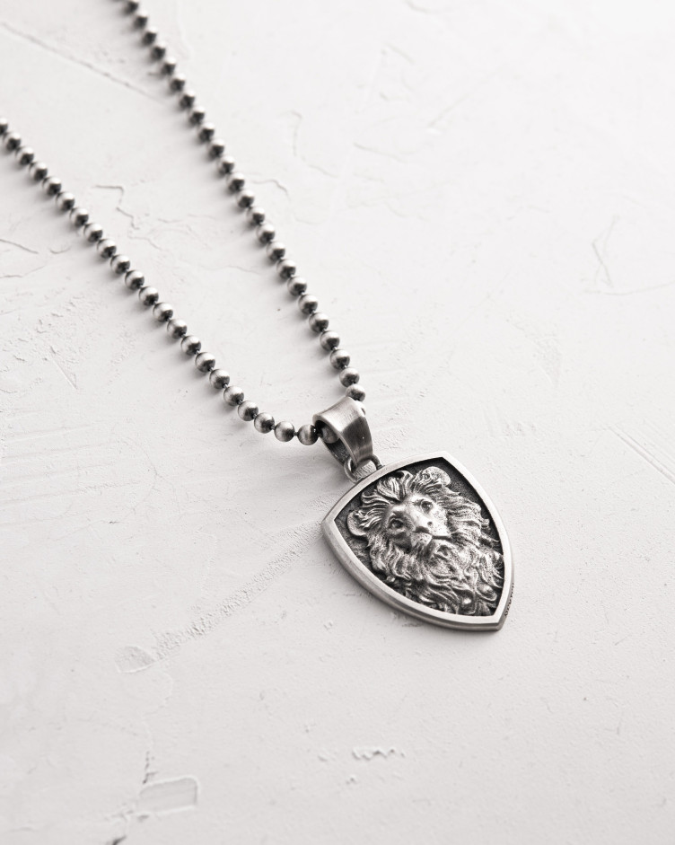 Anhänger DIE WEISHEIT DES LÖWEN in Sterlingsilber 4