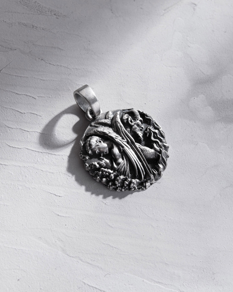 Anhänger ENGEL UND DÄMON in Sterlingsilber 4