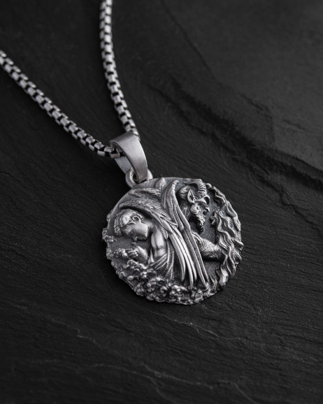 Anhänger ENGEL UND DÄMON in Sterlingsilber 3