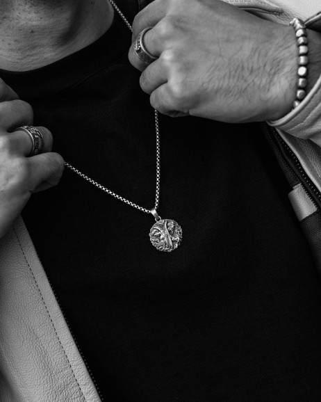 Anhänger ENGEL UND DÄMON in Sterlingsilber 4