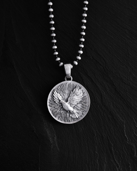 Anhänger TAUBE DES HEILIGEN GEISTES in Sterlingsilber