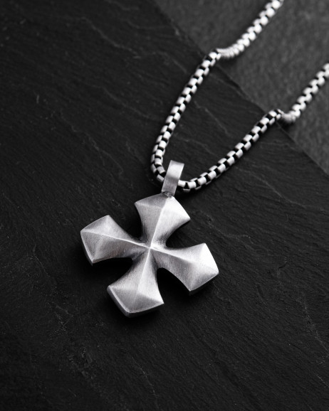 Anhänger CROSS PATTÉE in Sterlingsilber