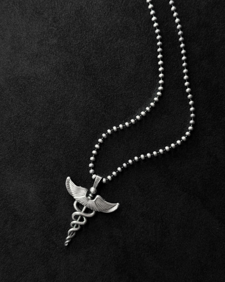 Anhänger CADUCEUS in Sterlingsilber 4