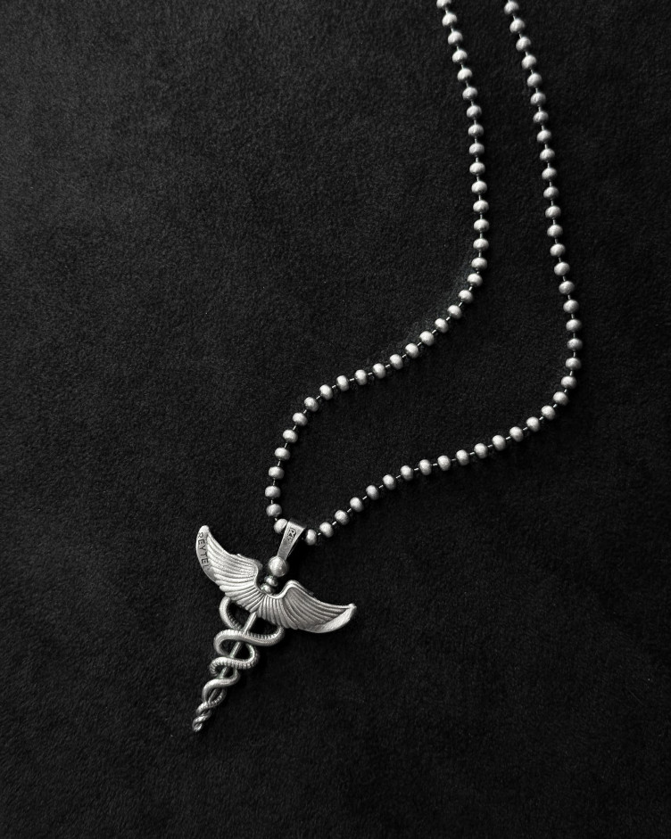 Anhänger CADUCEUS in Sterlingsilber 4