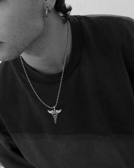 Anhänger CADUCEUS in Sterlingsilber 3