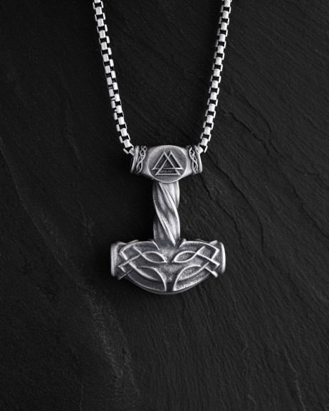 Anhänger THOR'S HAMMER in Sterlingsilber