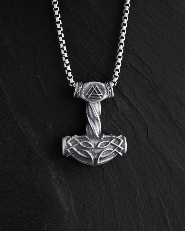 Anhänger THOR'S HAMMER in Sterlingsilber