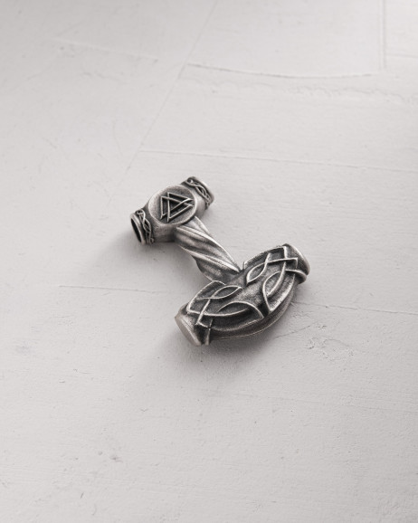 Anhänger THOR'S HAMMER in Sterlingsilber 4