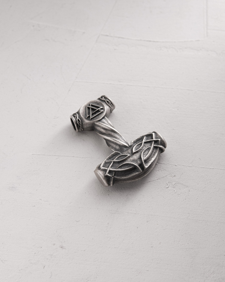 Anhänger THOR'S HAMMER in Sterlingsilber 4